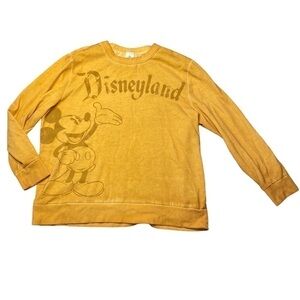Mickey Mouse Mineral Wash Sweatshirt for Adults – Disneyland